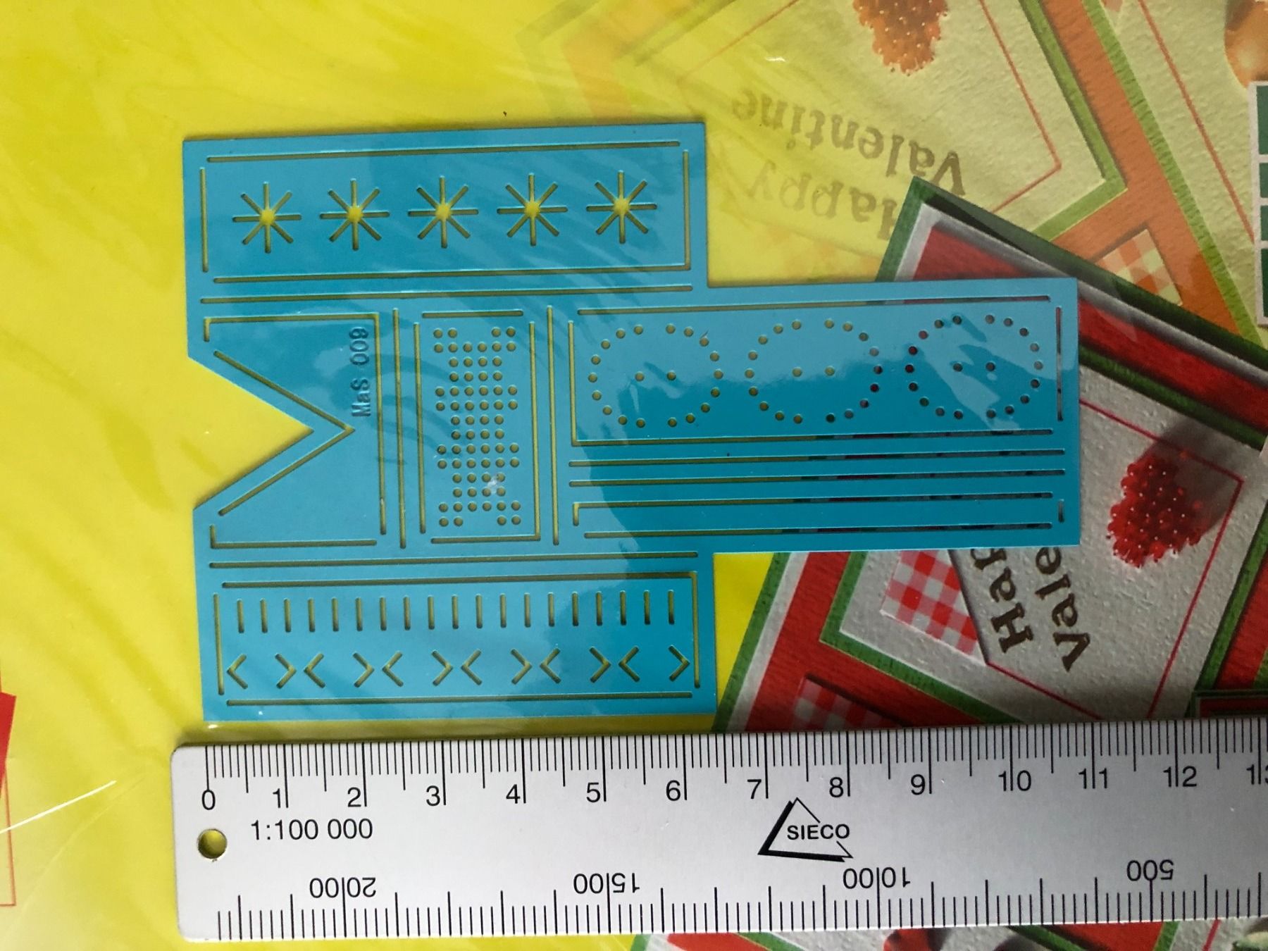 Sciablone: Nellie Snellen-Scrap-Magic-Schablone - MaS009 Kimono – Nuovo e nell'imballaggio originale da Fischbach-Göslikon venduto da 78anna 3