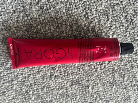 Haarfärbemittel IGORA ROYAL 7-1 mittelblond