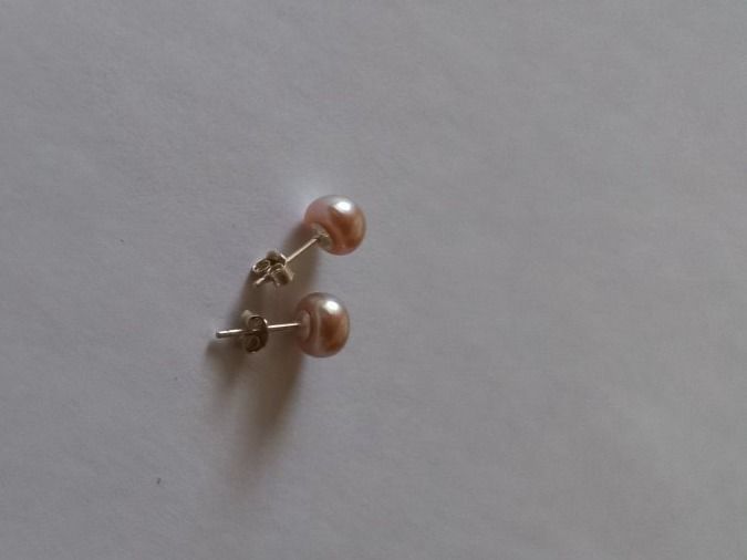 Boucles d'oreille: Perlen Ohrstecker, Silber 925 – Neuf avec emballage d'origine à Winistorf par acreativ2 2