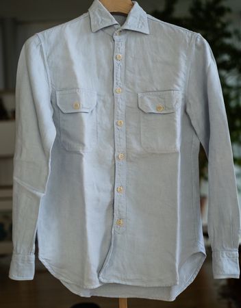 DOPPIAA Workshirt Leinen, Hemd