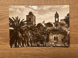 Alte Ansichtskarte Palermo, Kirche S. Giovanni degli Eremiti