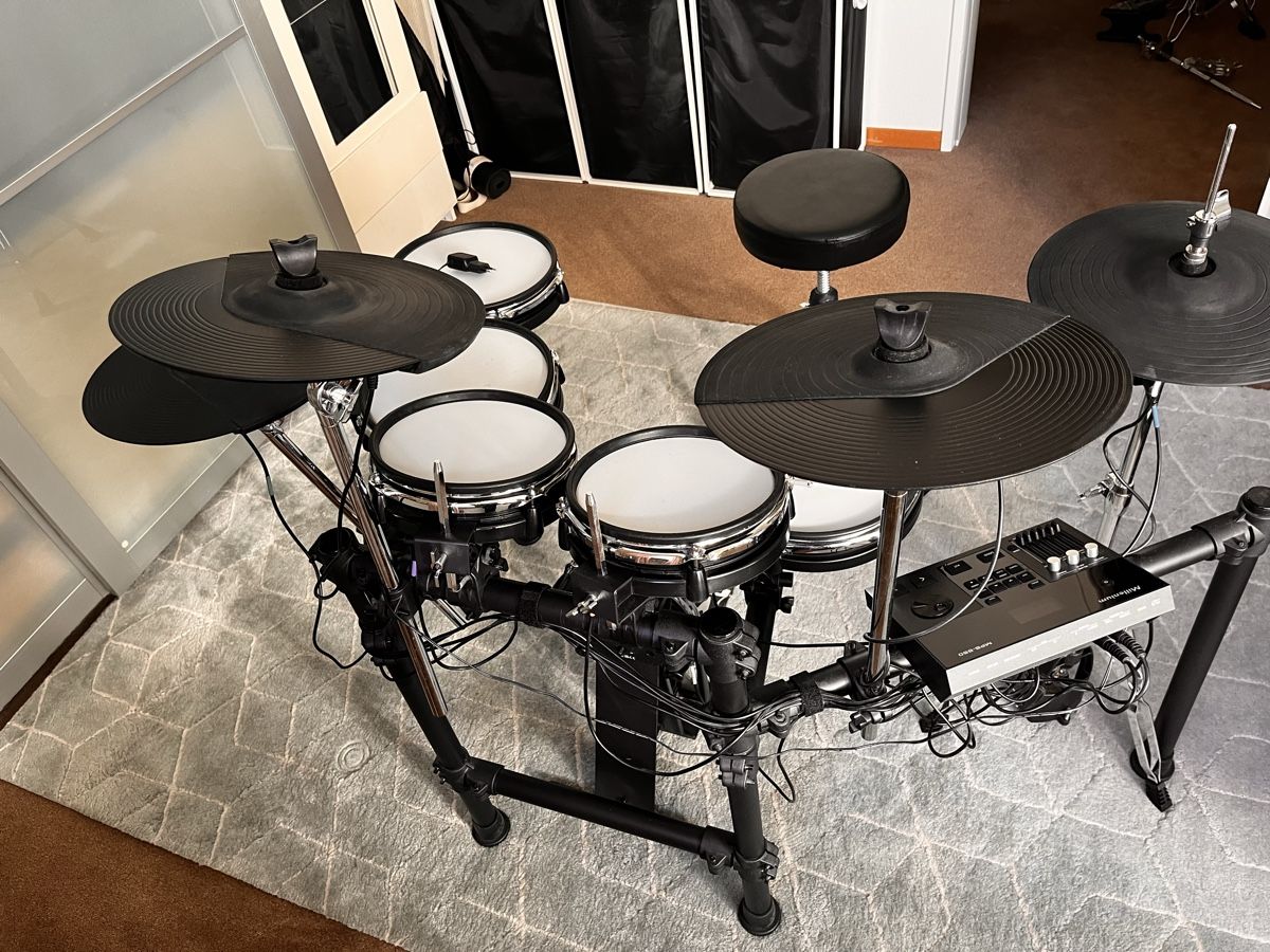 Thomann Strumenti musicali: Millenium MPS-850 E-Drum-Set, top Zustand – Usato da Kilchberg ZH venduto da sdrews77 2