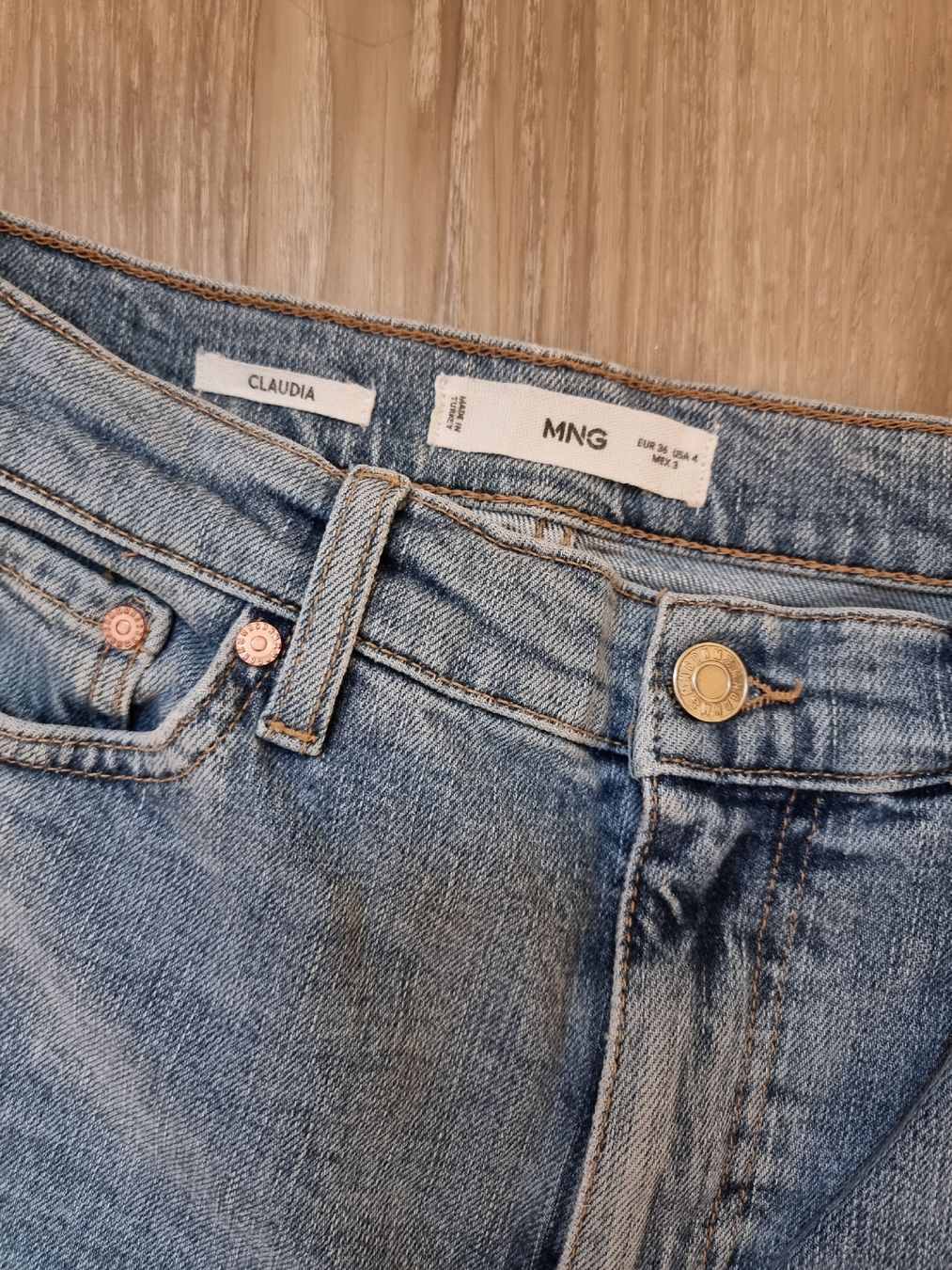 Mango Jeans: Mango Claudia Straight leg Jeans Gr 36 – Gebraucht aus Interlaken von NataliiaS 1