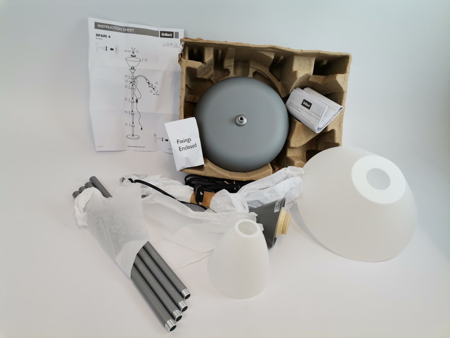 Brilliant Lampade: BRILLIANT Spari Indoor Stehlampe – Nuovo e nell'imballaggio originale da Schaffhausen venduto da Restwert_SH 3