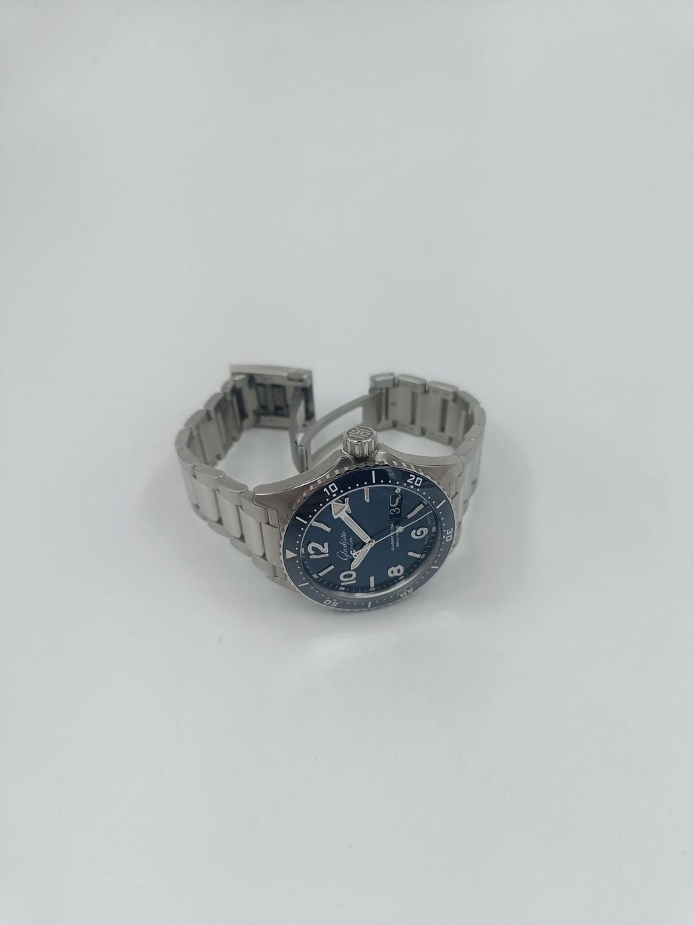 Glashütte Uhren: GLASHÜTTE ORIGINAL "SEAQ PANORAMA DATUM" SPEZIALIST – Neu (gemäss Beschreibung) aus Luzern von EdiGem 7