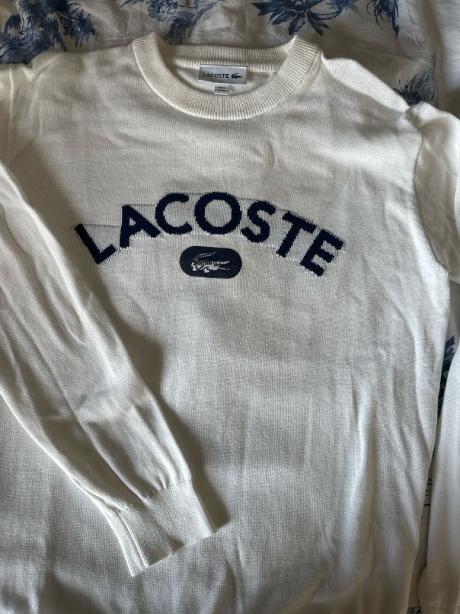 Lacoste Maglioni & Felpe: Lacoste Pullover weiss Gr. M  – Usato da Bassersdorf venduto da Ayumiyamaguchi 1