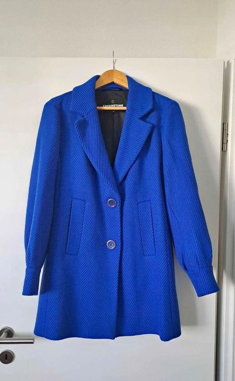 Manteau femme bleu roi CREENSTONE 38 Acheter sur Ricardo