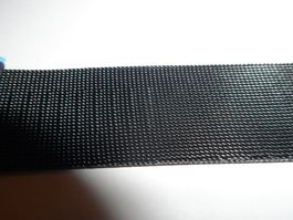 Uhrenband Masha-Milanaiseband 24mm schwarz