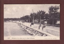 LAUSANNE - Pêcheurs à Ouchy - 1913