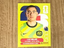 Panini FIFA WM 2026 Sticker Lewis Miller AUS 9