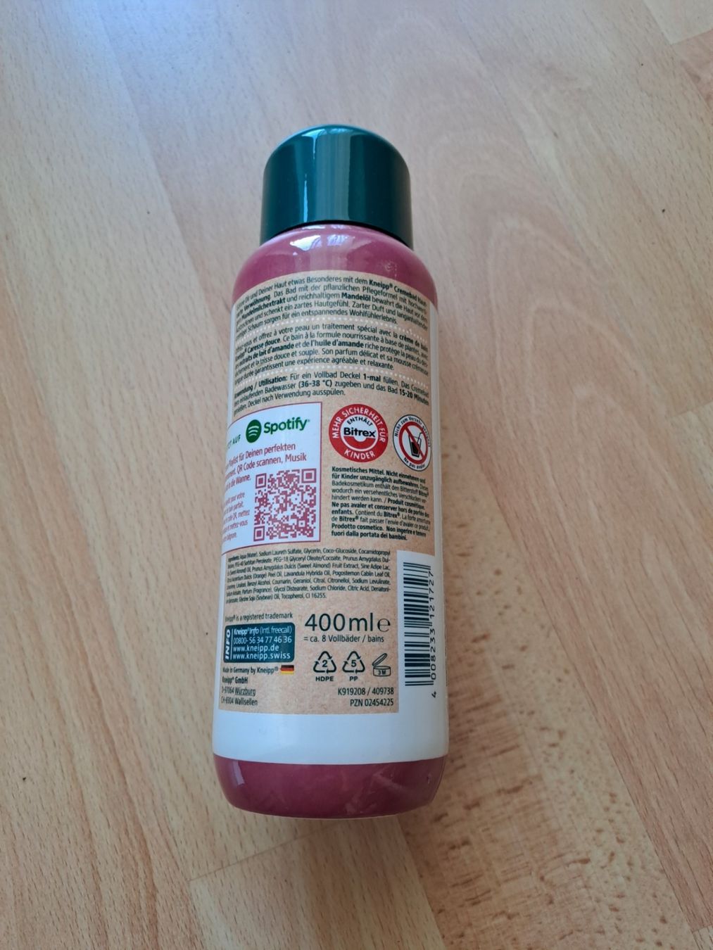 Altro per la cura del corpo: Cremebad, 400 ml, Mandelmilch, Kneipp – Nuovo e nell'imballaggio originale da Hombrechtikon venduto da Rada039 1