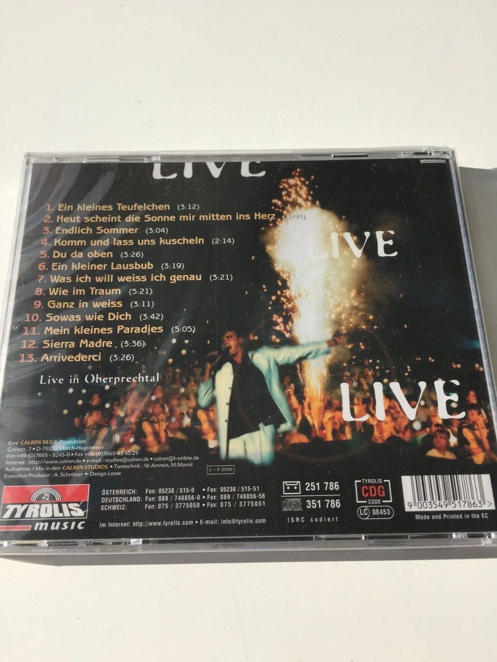 CDs: Kirsten Reiner - Live – Neu und originalverpackt aus Rüti ZH von alumedien 1