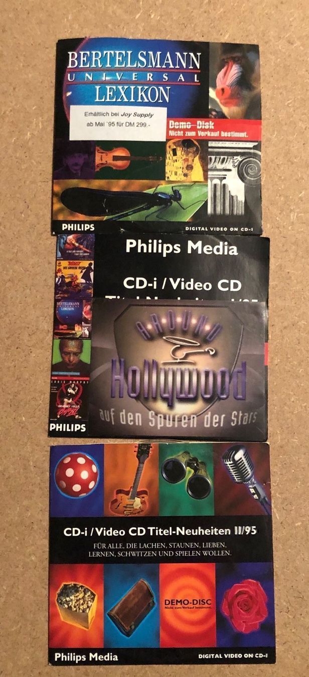 Giochi: 3 x Philips CD-i Demos – Usato da Kestenholz venduto da Matti_10