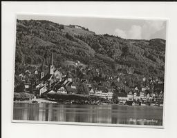 AK 1934 Zug mit Zugerberg