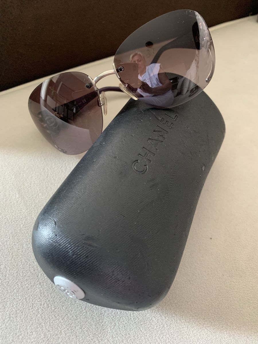 Chanel Occhiali & Lenti: SOMMERHIT Chanel Camellia Sonnenbrille – Usato da Bergdietikon venduto da zor_856j 5