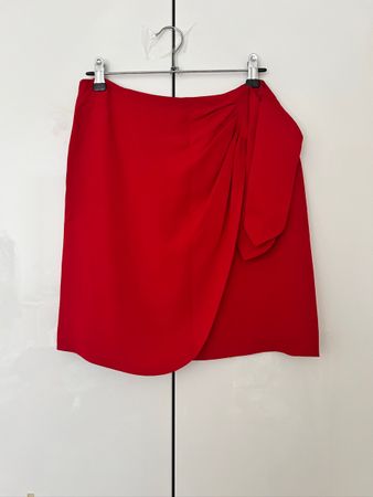 Tara Jarmon summer red skirt, 38