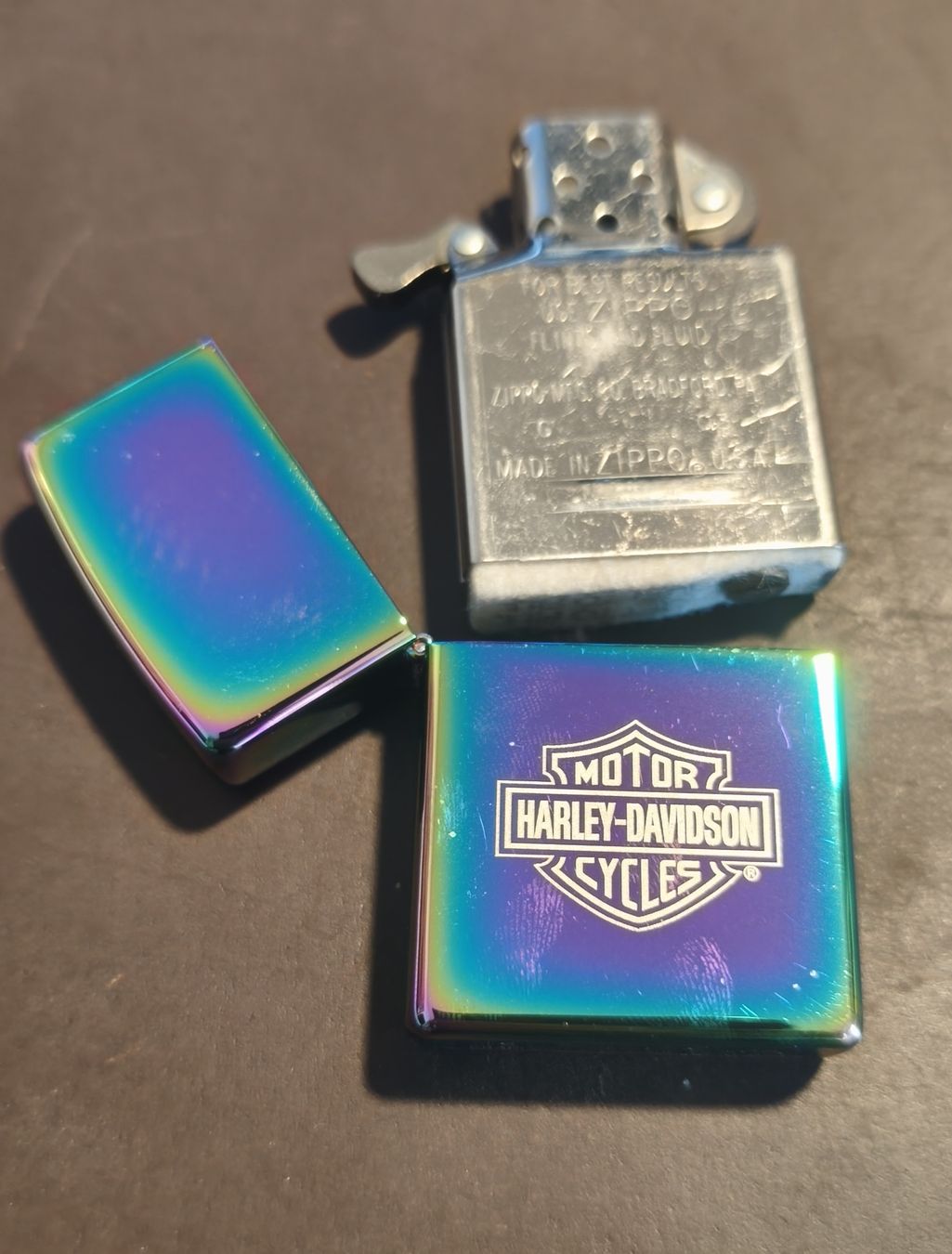 Zippo Feuerzeuge: Zippo Feuerzeug Harley Davidson – Gebraucht aus Suhr von stehab 3