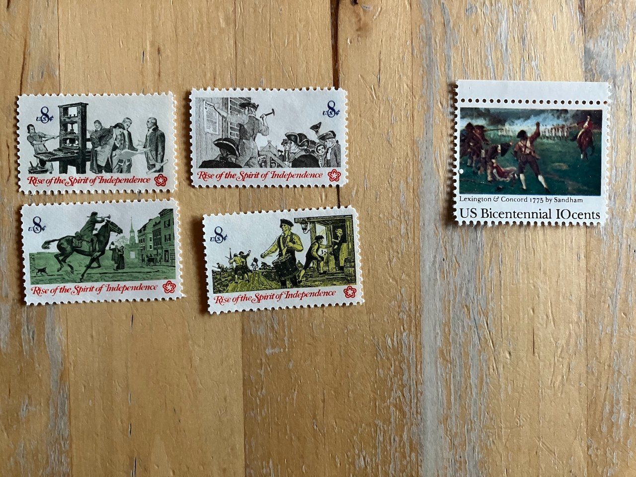 Tutti i francobolli: Bicentennial Mint Set USA 1976 – Usato da Nesslau venduto da andi_hon 4