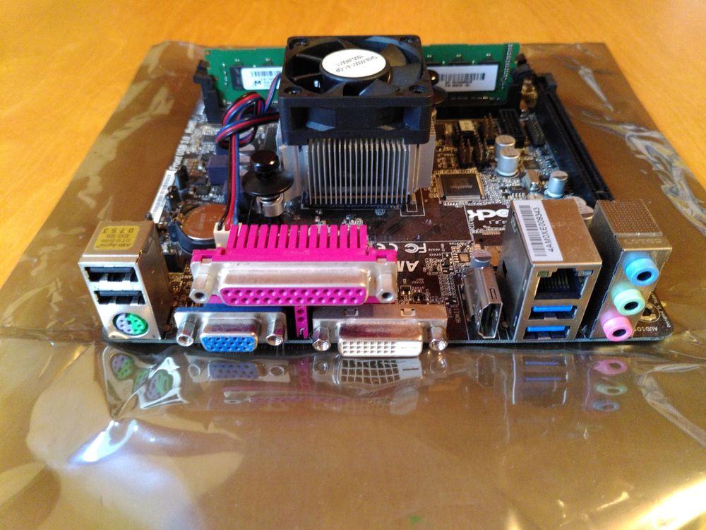 MiniITX Mainboard mit QuadCore CPU und 8 GiB DDR3L RAM Kaufen auf Ricardo