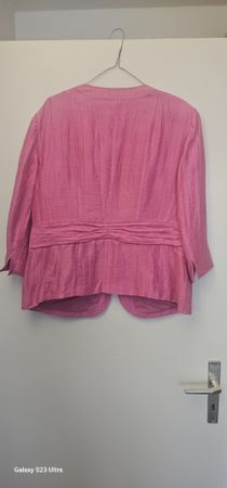 Veste rose Gerry Weber, taille 44, idéale pour l'été!