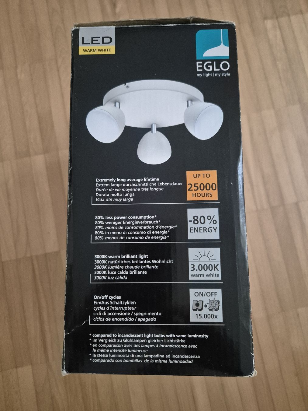 Lampadari & plafoniere: LED Deckenlampe, 3er Spot Lampe, OVP – Nuovo e nell'imballaggio originale da Bern venduto da grisu_79 2