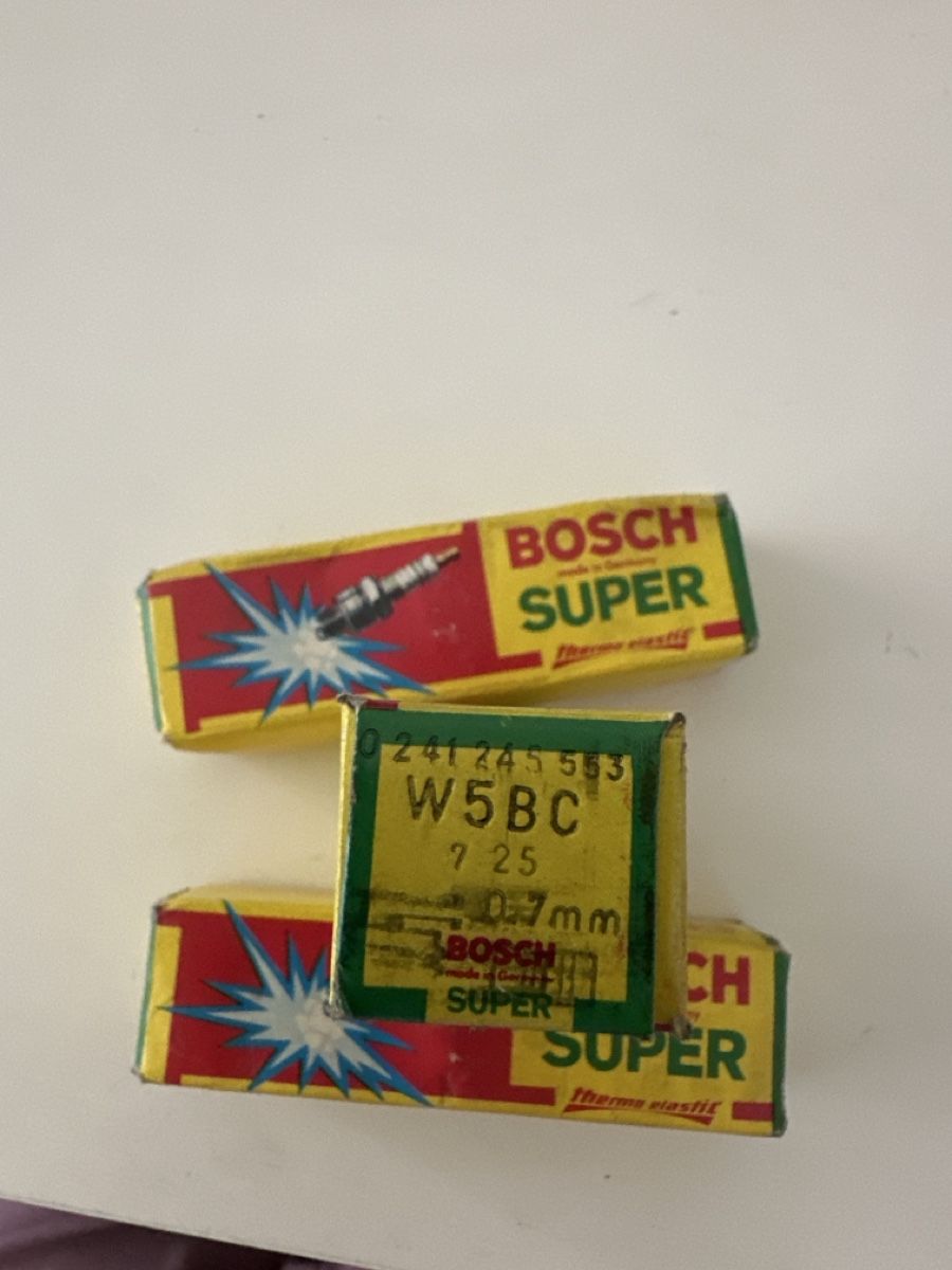 Alle Autoersatzteile: Bosch Super W5BC Zündkerzen, Oldtimer, NOS, Originalverpackt – Neu (gemäss Beschreibung) aus Mörschwil von tweety9402 1