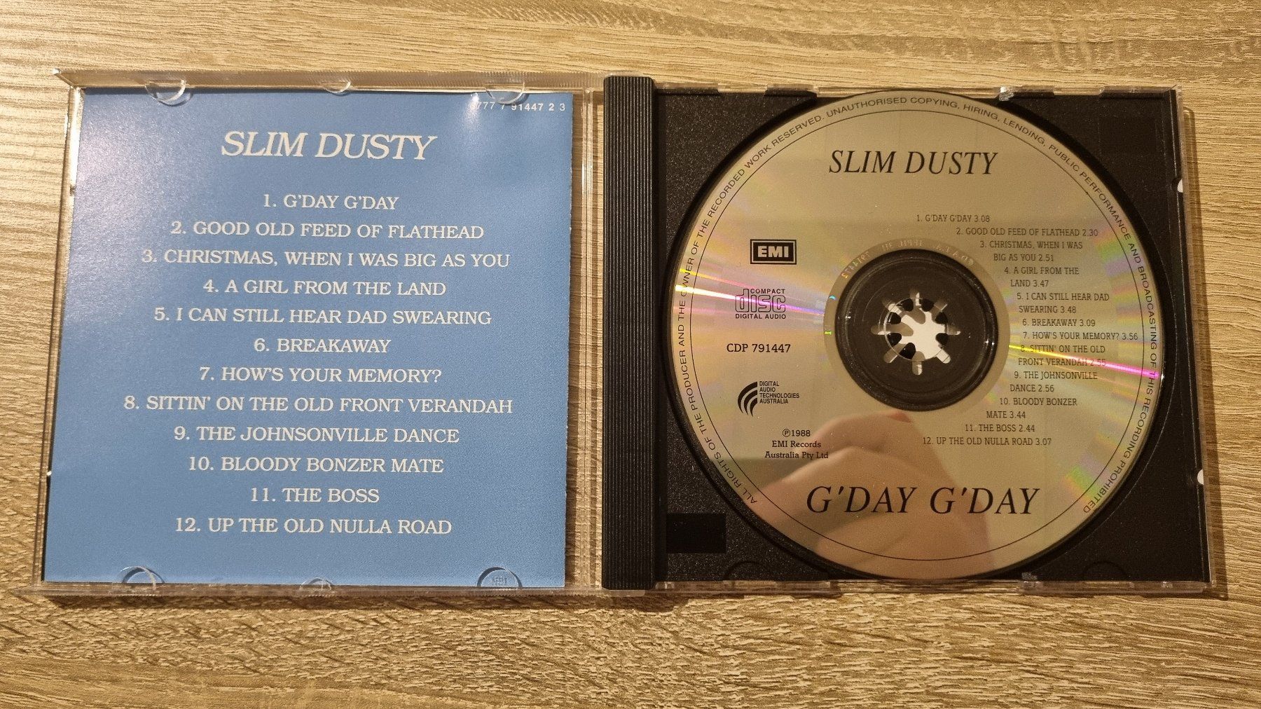 CD: Slim Dusty - G'Day, G'Day! – Usato da Hagenbuch ZH venduto da lecterr55 1