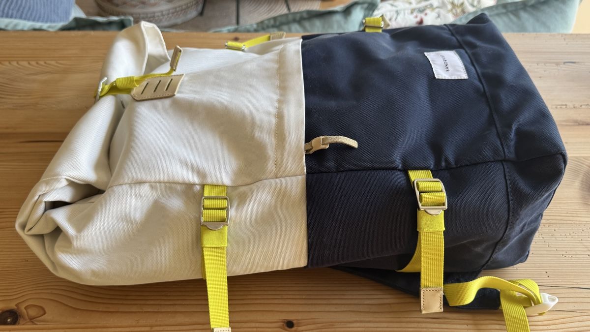 Sandqvist Zaini: Sandqvist Rucksack, 2-farbig, mit Laptopfach – Usato da Seewis Dorf venduto da alex.huesler 1