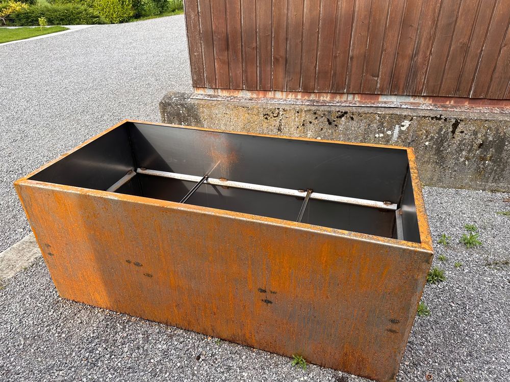 Hochbeet aus Metall/Stahl rostig Kaufen auf Ricardo