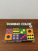 Buntes Color Domino vintage Brettspiel 1970er Design Spiel