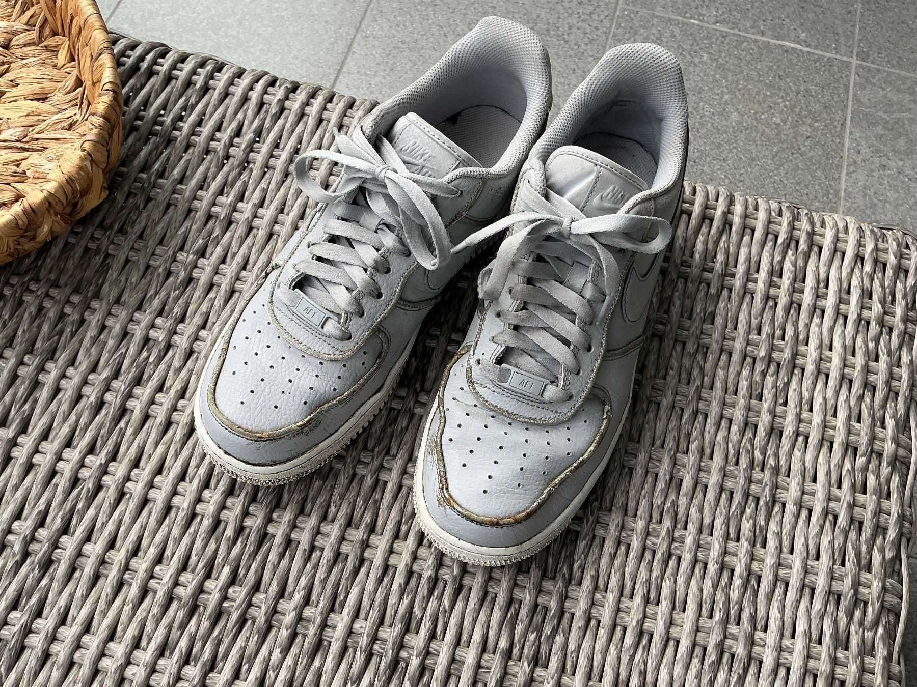 Nike Scarpe da uomo: Nike Air Force Grau, gebraucht, Grösse 40,5 – Usato da Würenlos venduto da Tina48 2
