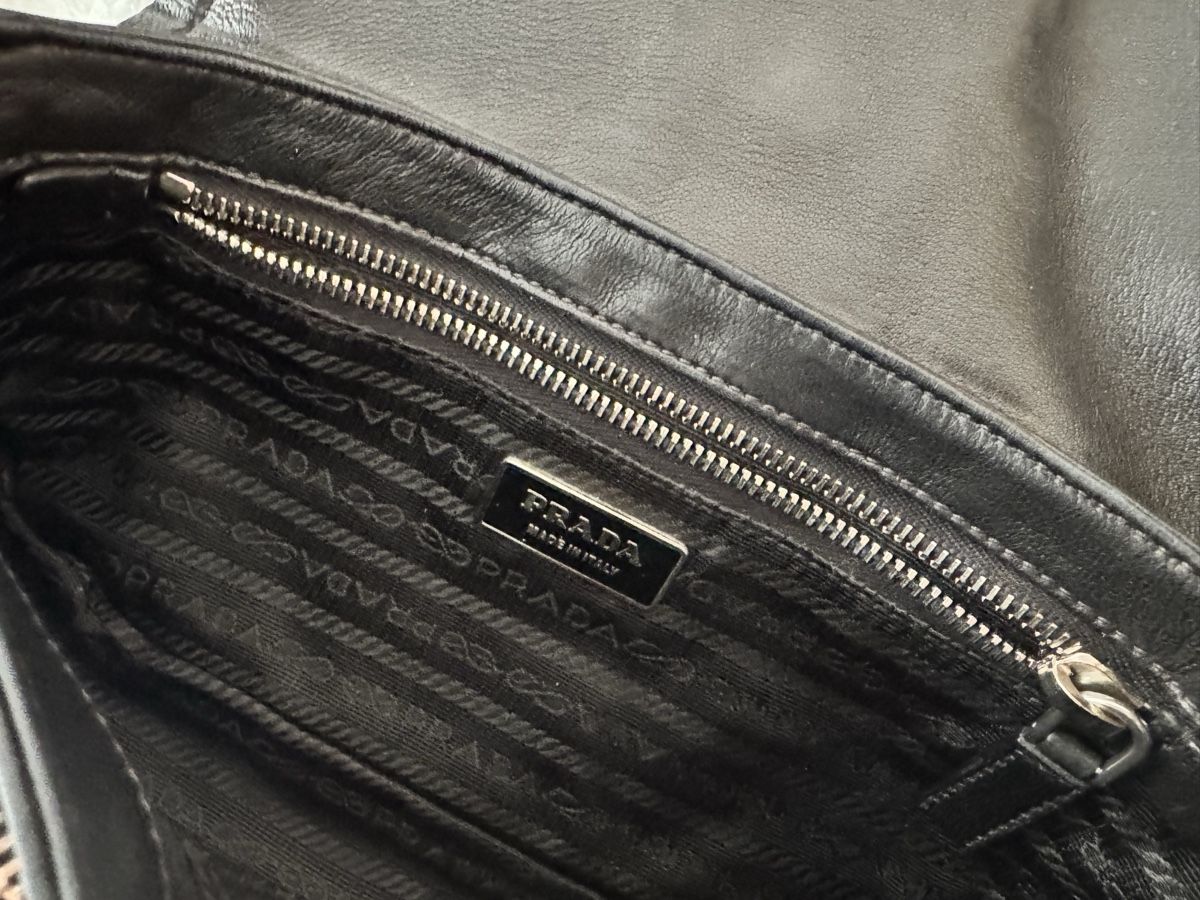 Prada Borse da donna: Prada bag tasche black leather – Usato da Zürich venduto da gva_r9gs 7