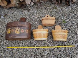 Rahmkübel Holzbränten Holzgefässe