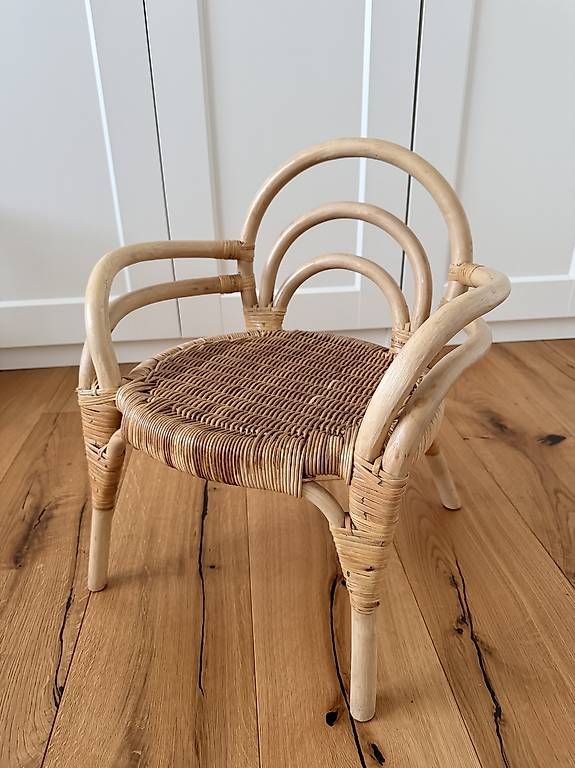 Sedie: Kinderstuhl Rattan Stuhl Sitz – Usato da Lengwil venduto da alchuina