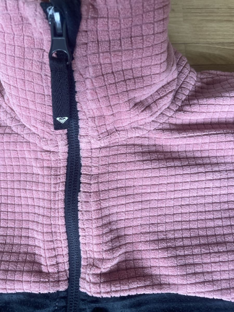 Roxy Pullover & Sweatshirts: Roxy Fleecejacke Mädchen pink/schwarz – Gebraucht aus Wiesendangen von armandinho 2