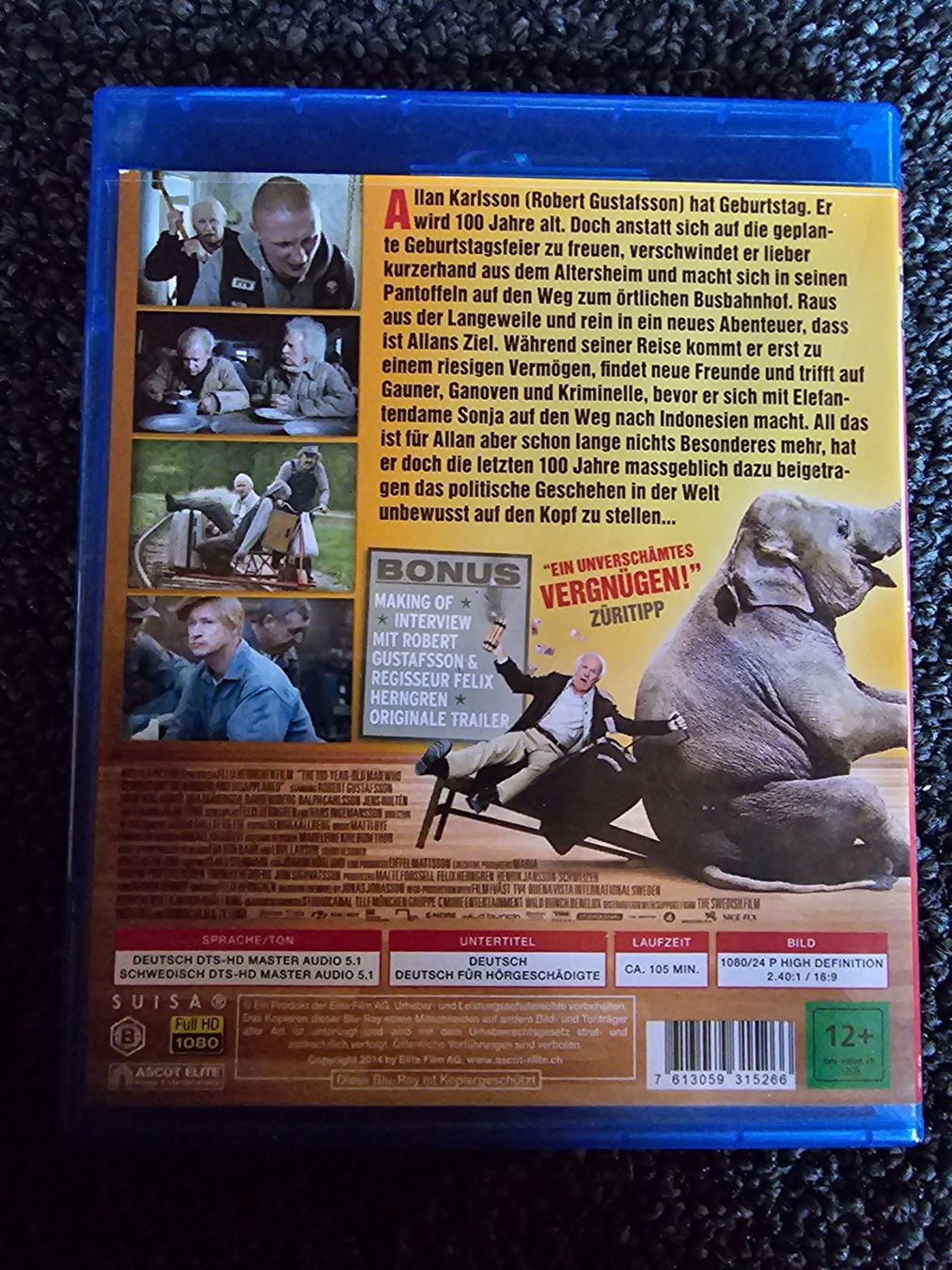 Tous les DVDs: DER HUNDERTJÄHRIGE – D'occasion à Ruswil par jan_bxl5 1