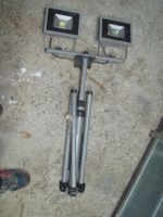 LED Doppel Bauscheinwerfer Stativ Scheinwerfer Baustrahler