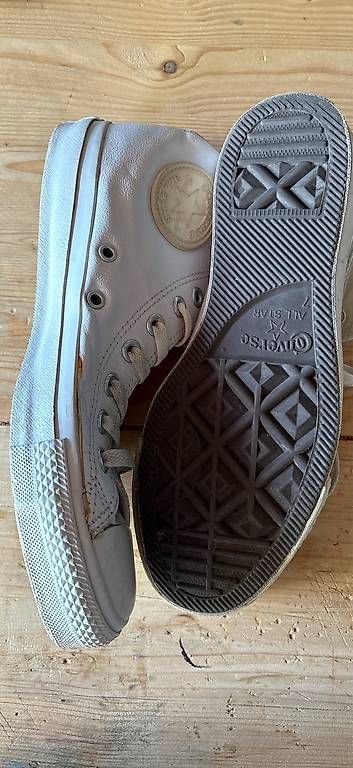 Converse Scarpe da uomo: Converse All Star Leder weiss – Usato da Bern venduto da geronimo028 1