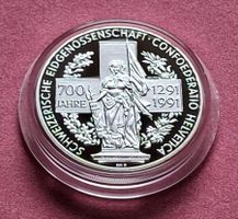 SCHWUR 1991 - 1 OZ FEINSILBER