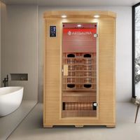 30702 Infrarotkabine COMO 120x100 Vollspektrumstrahler Sauna