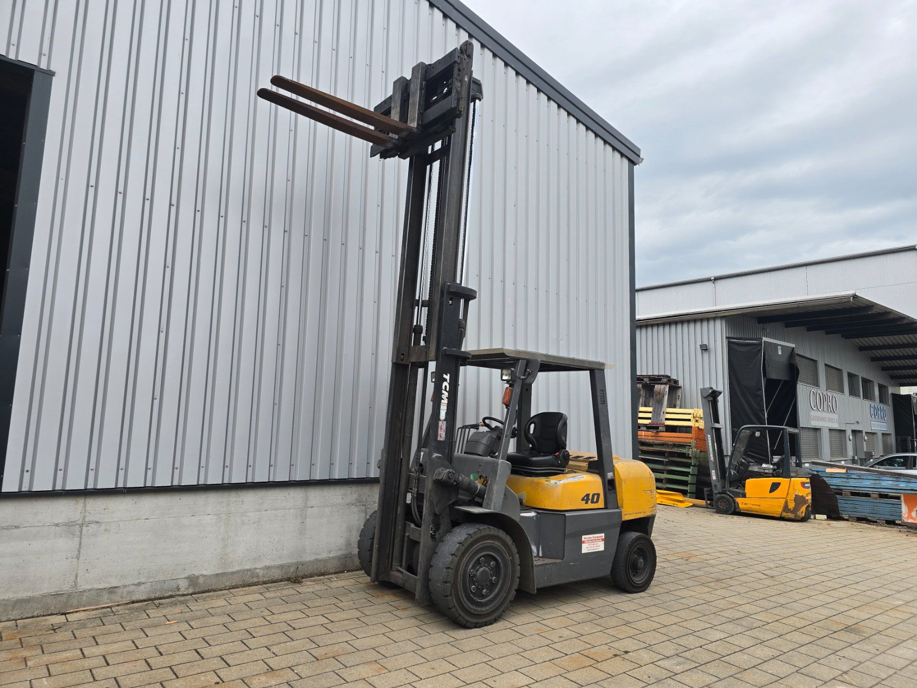 TCM Carrelli elevatori e a forche: Stapler TCM FD40 Bj.2011Diesel Hub 400cm – Usato da Amriswil venduto da basstempel 2