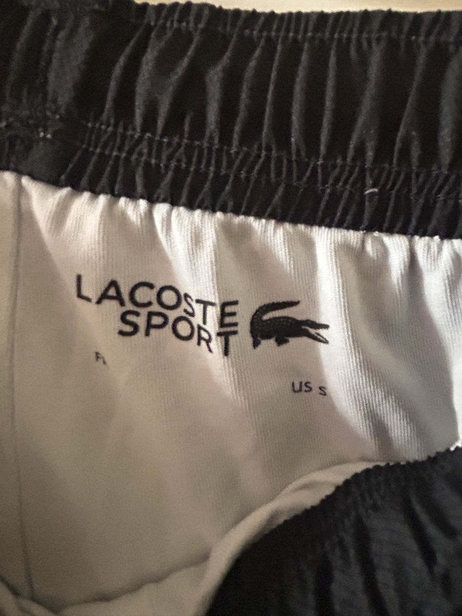 Lacoste Pantaloni: Lacoste Sporthose, Schwarz, Gr. S – Usato da Zürich venduto da peteeznel 2