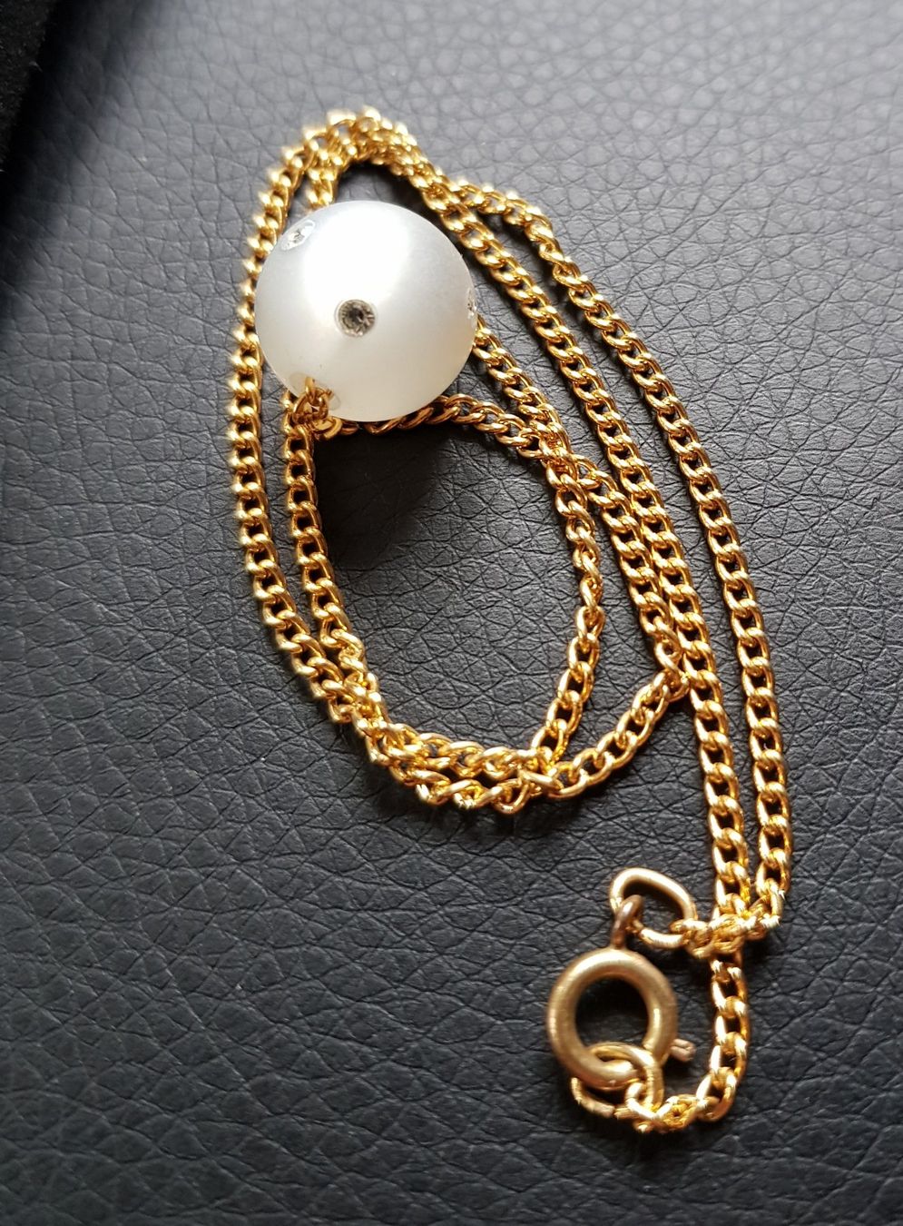 Ketten: Kette vergoldet mit mit Kugel – Gebraucht aus Wald ZH von Silena02 1