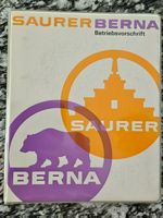 Saurer 4DF / Berna 4VF Betriebsanleitung