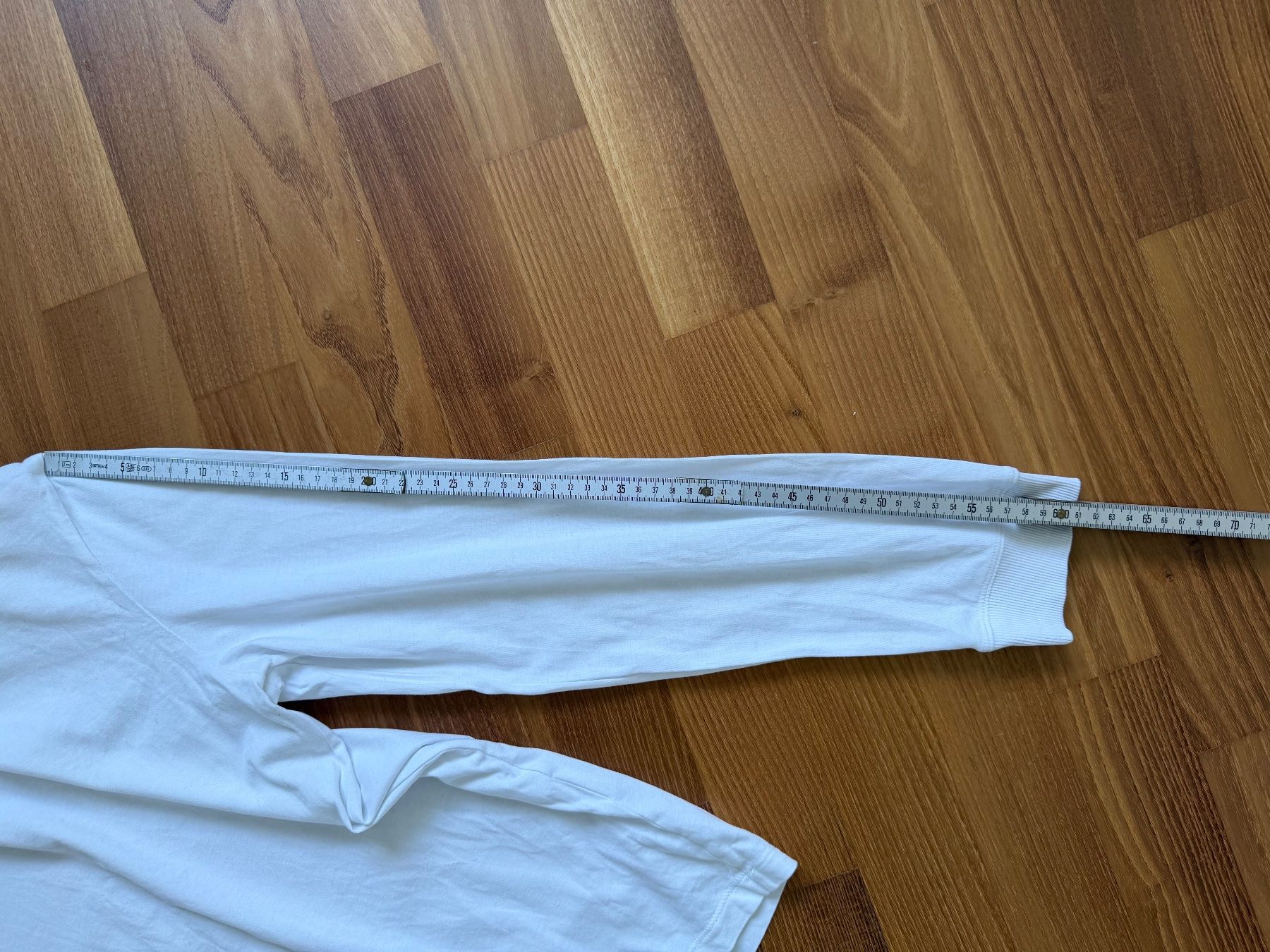 Cos T-shirt: Langarmshirt COS weiss Baumwolle – Usato da Buchs SG venduto da VintageHomeCH 3