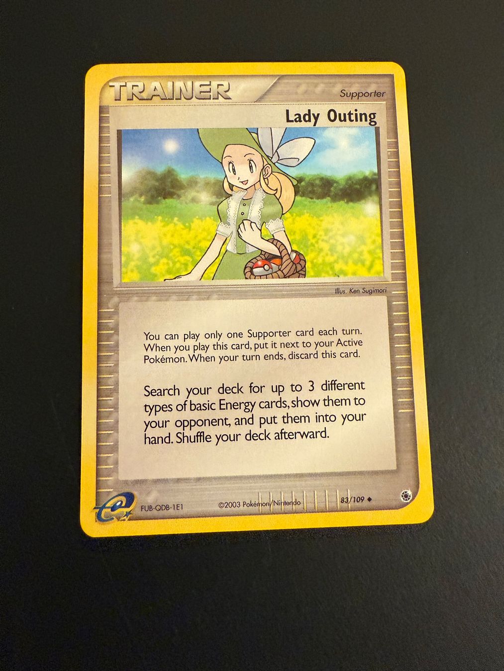 Pokémon Carte collezionabili: Lady Outing LP 83/109 Ruby and Sapphire – Usato da Zürich venduto da pokemon_cards