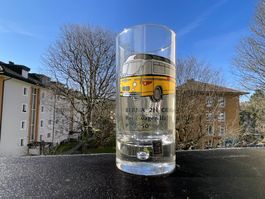 Postauto BERNA 2H CT2D-Lm P 2205 Baujahr 1957 Longdrink Glas