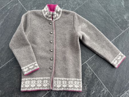 Gössl Strickjacke beige, Grösse 116