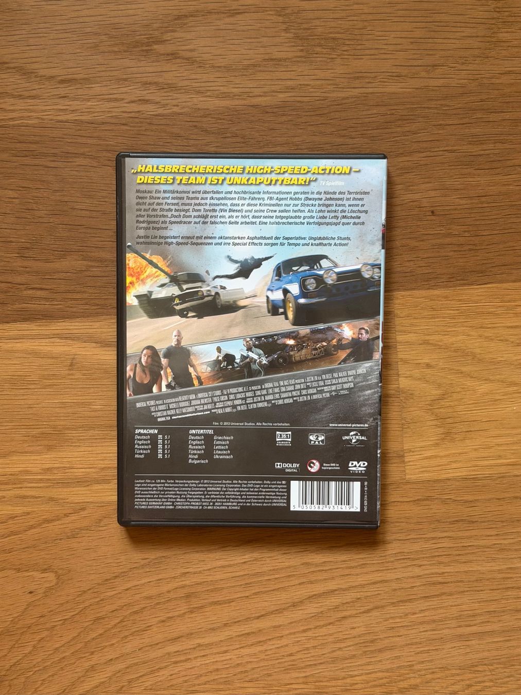 Tutti i DVDs: DVD Fast & Furious 6 – Usato da Sachseln venduto da eli.73 1