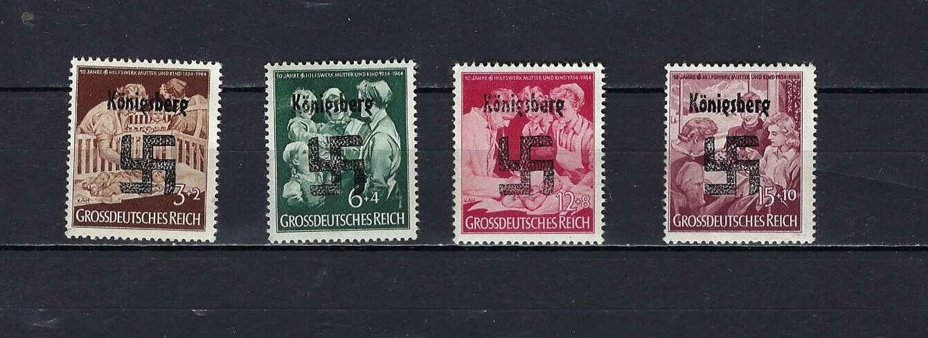 Alle Briefmarken: WKII Besetzung ** – Neu und originalverpackt aus Altstätten SG von Nandodax
